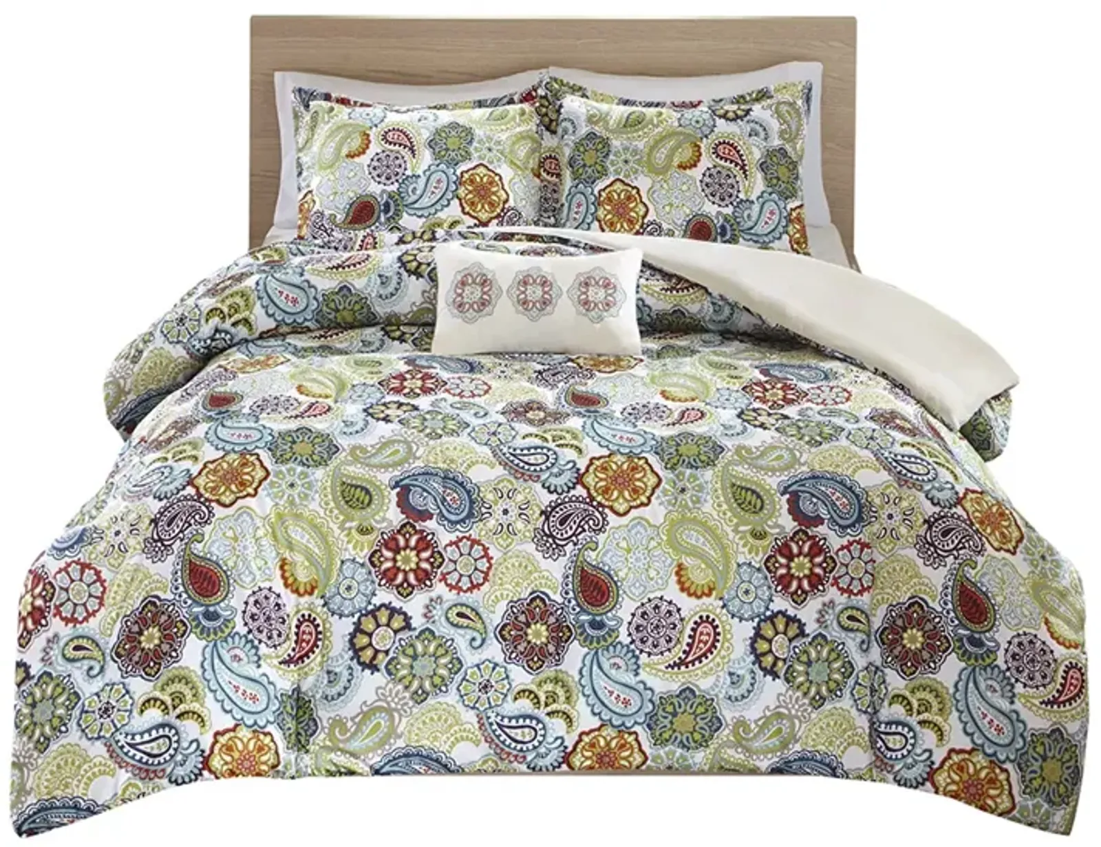 Gracie Mills Rhydian Paisley Harmony Comforter Set