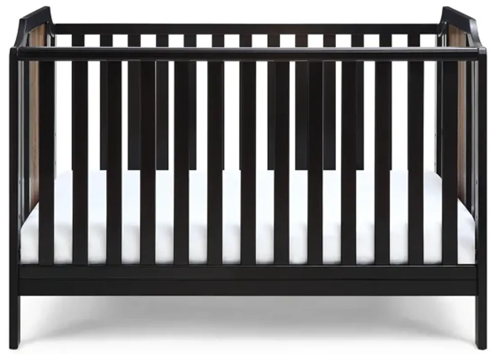 Suite Bebe Brees 3-in-1 Convertible Island Crib Black/Brownstone