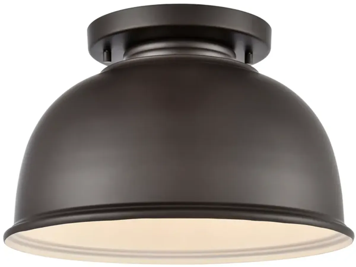 Cedar Park 13'' Wide 1-Light Outdoor Flush Mount