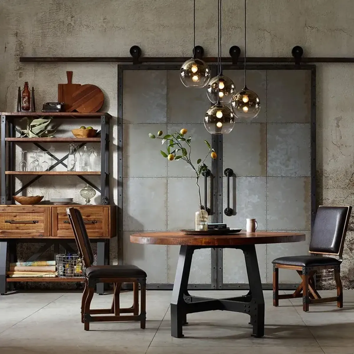 Belen Kox Round Dining/Gathering Table II, Belen Kox