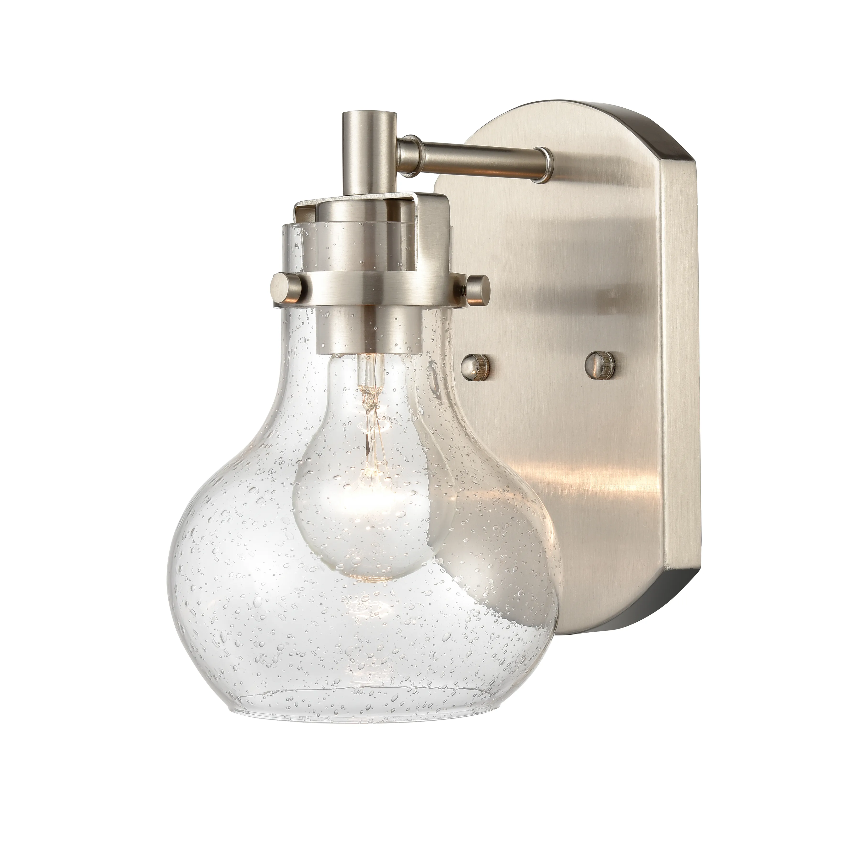 Salamanca 5.5'' Wide 1-Light Silver Sconce