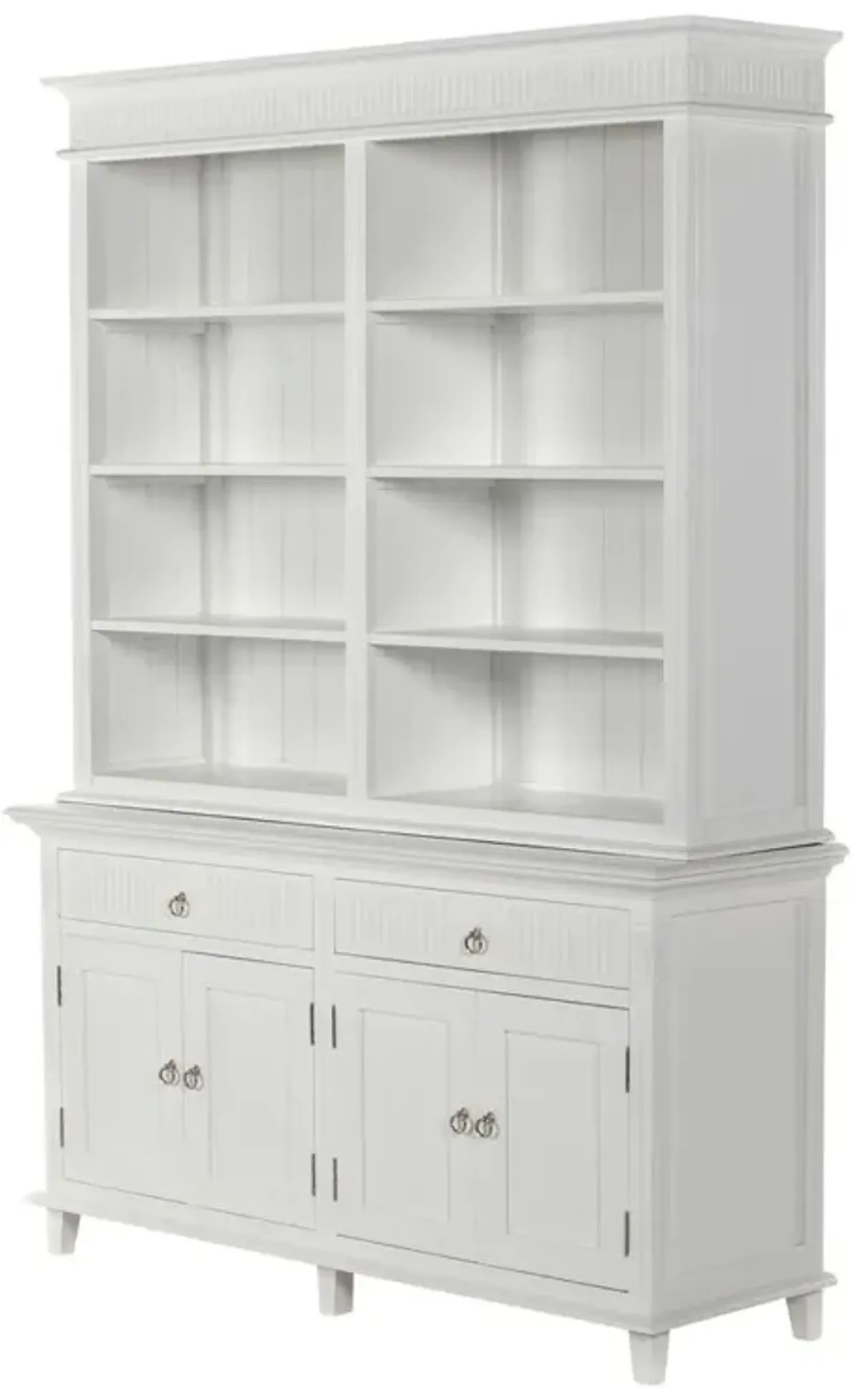 Belen Kox White Hutch Bookcase Unit, Belen Kox