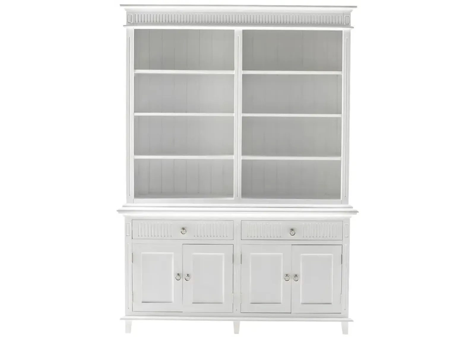 Belen Kox White Hutch Bookcase Unit, Belen Kox