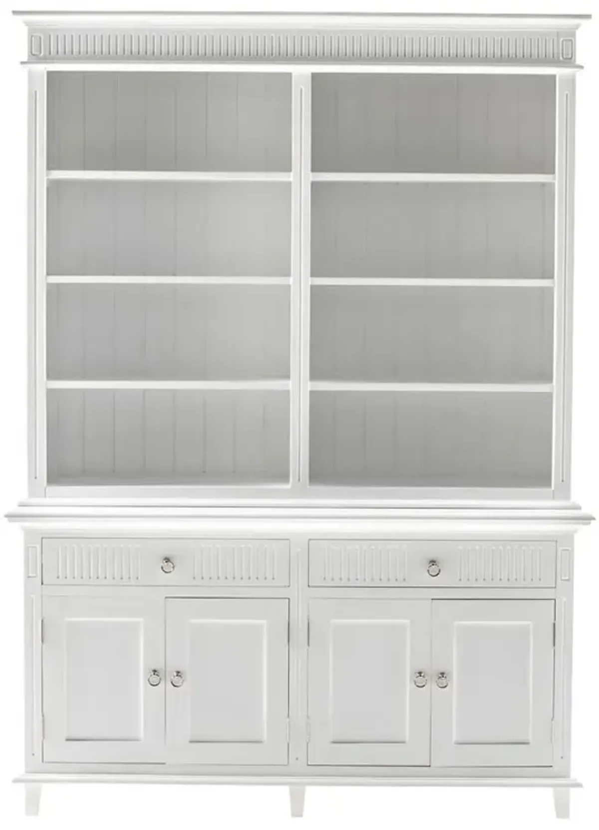 Belen Kox White Hutch Bookcase Unit, Belen Kox