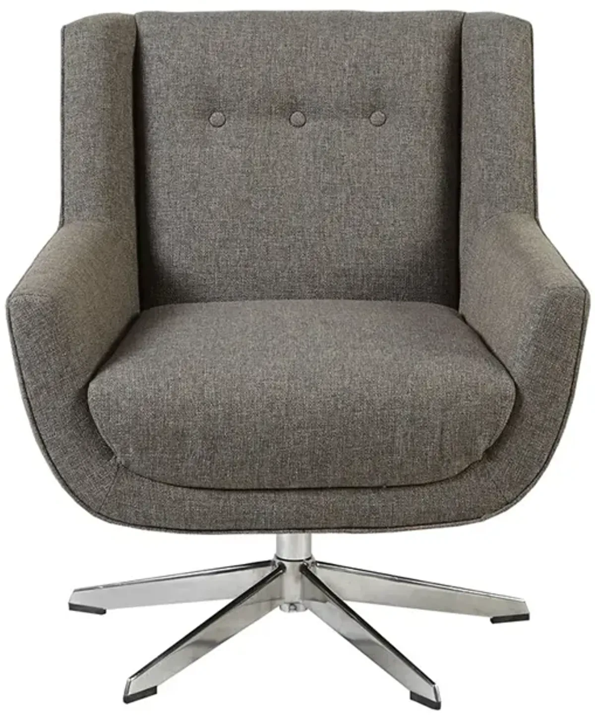 Gracie Mills Reilly Stellar Swivel Lounge Chair with Star Base