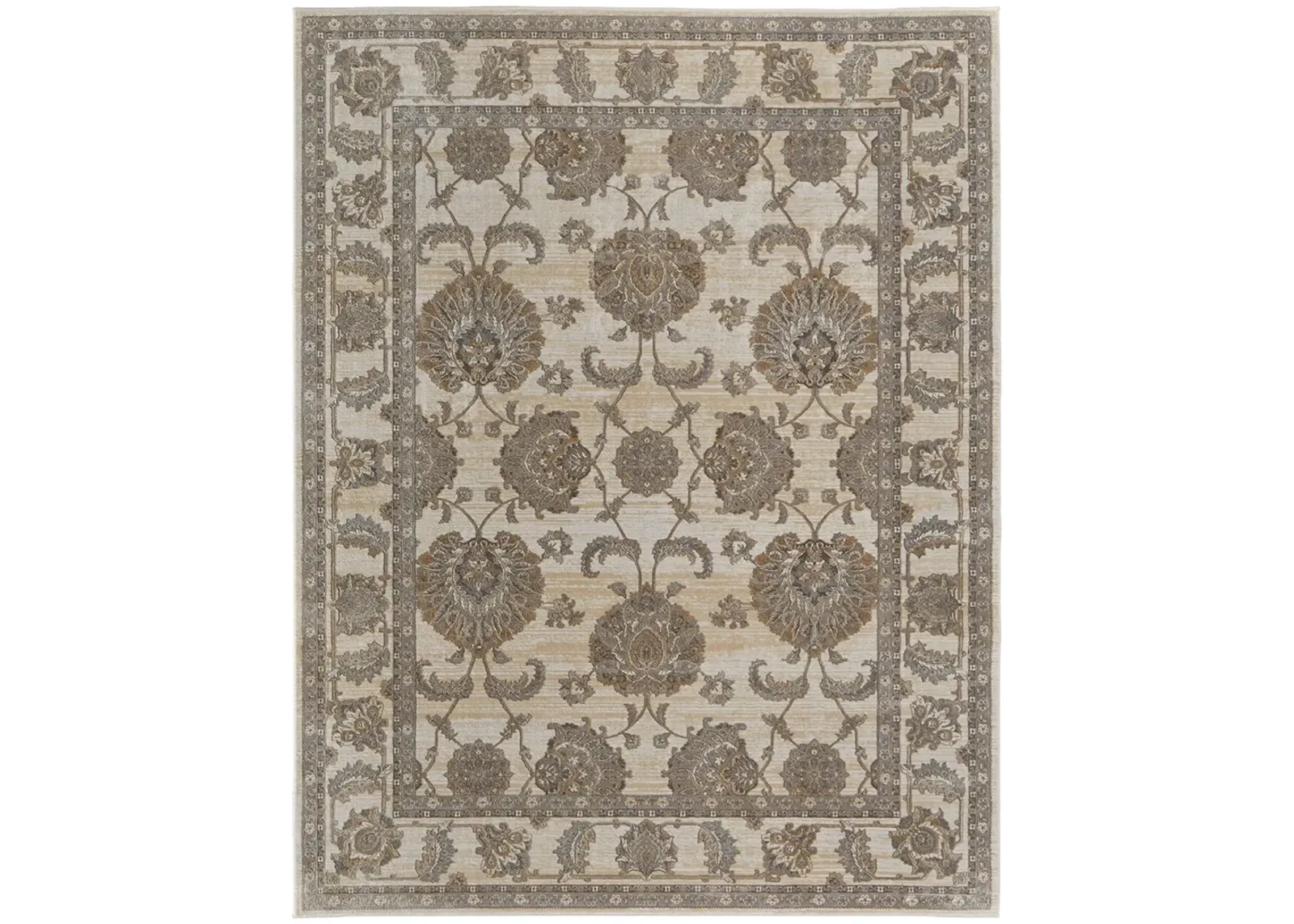 Celene 39KZF Tan/Ivory/Brown 3'9" x 5'7" Rug