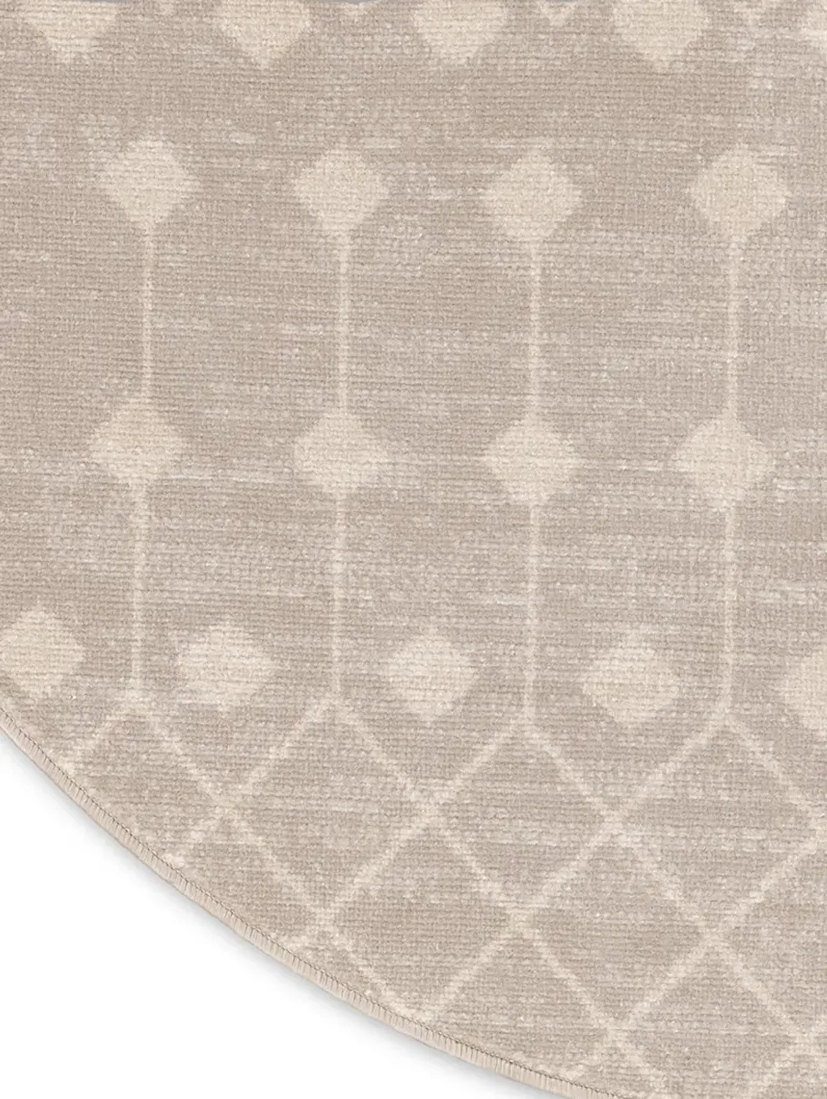 Grafix GRF37 Beige 4' x Round Rug
