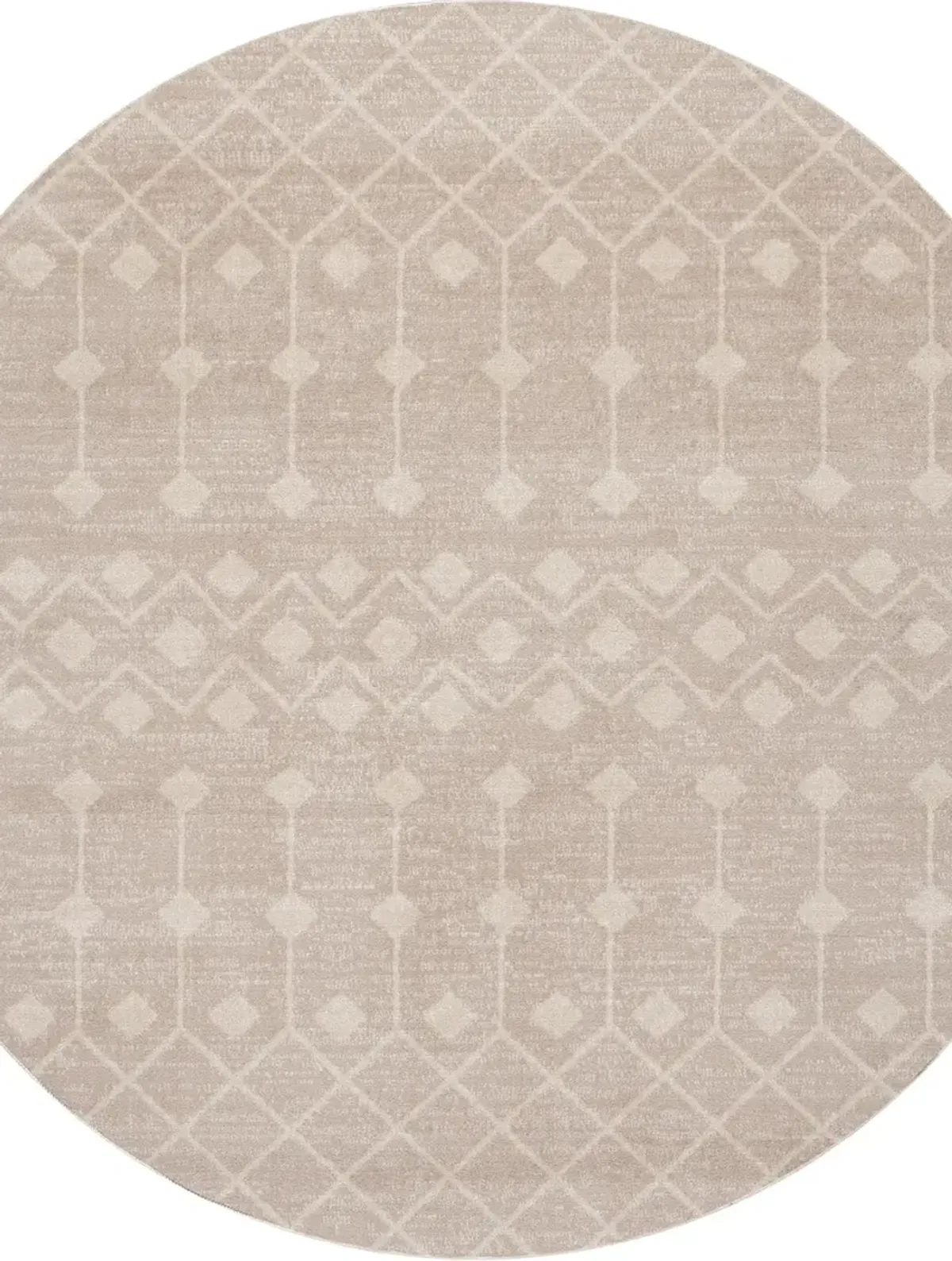 Grafix GRF37 Beige 4' x Round Rug