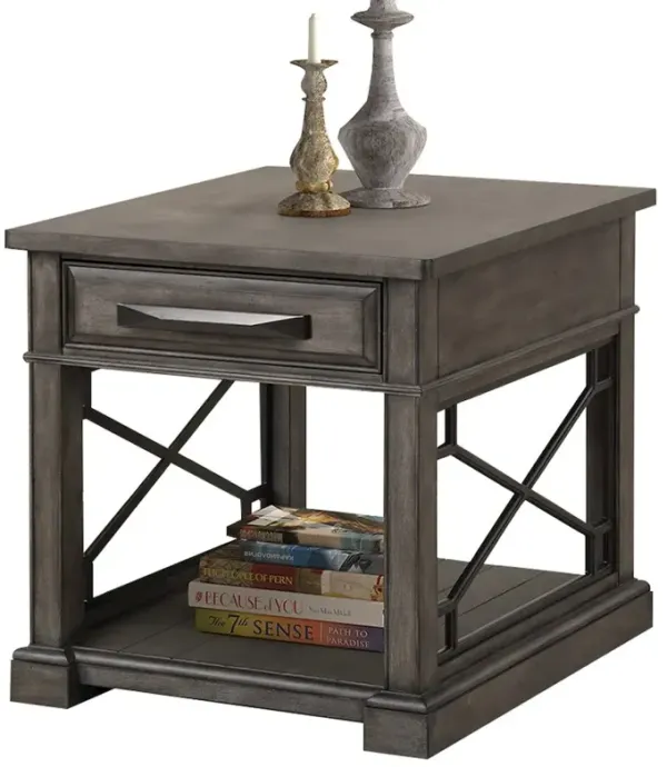 Parker House Furniture Parker House Sundance - Smokey Grey End Table