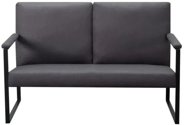 49.2 in. W Square Arm Linen Blend Modern Straight Sofa