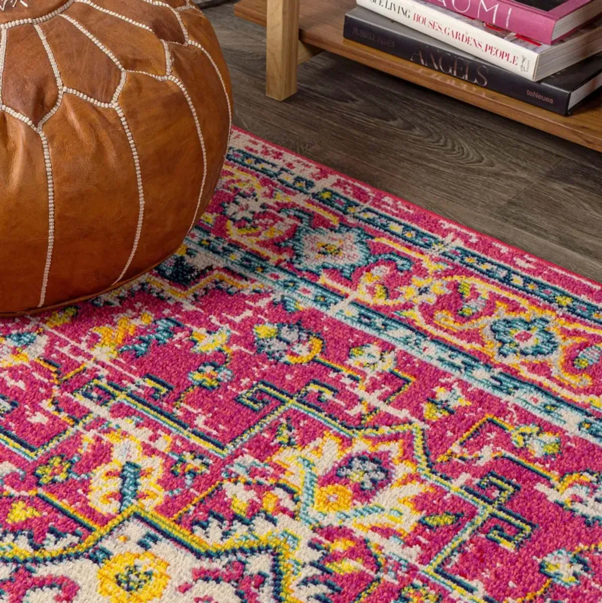 Brooklyn Geometric Medallion Area Rug