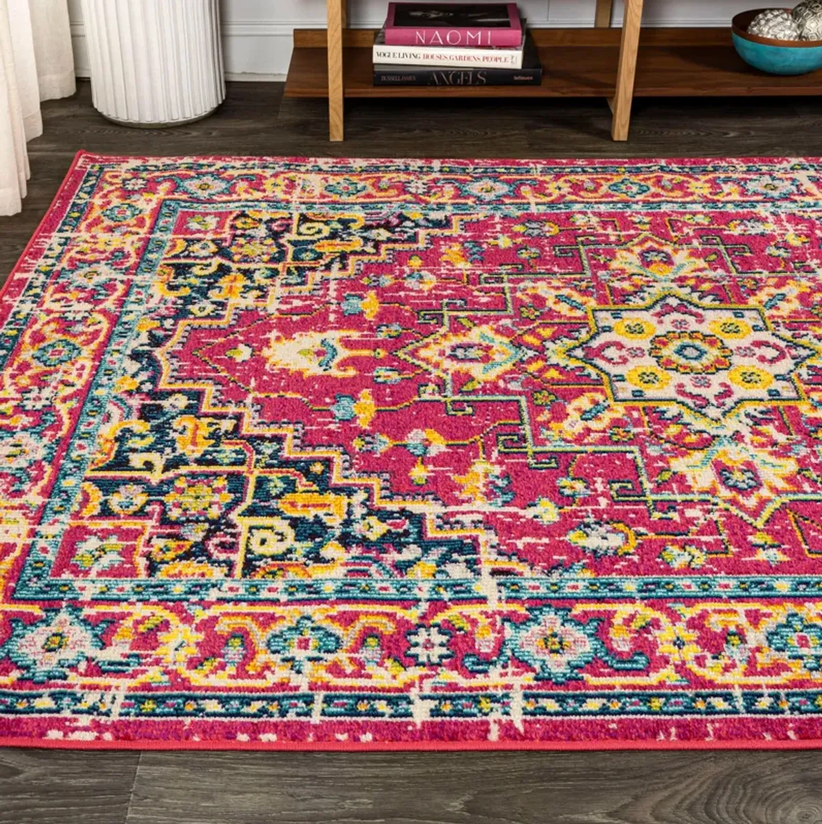 Brooklyn Geometric Medallion Area Rug