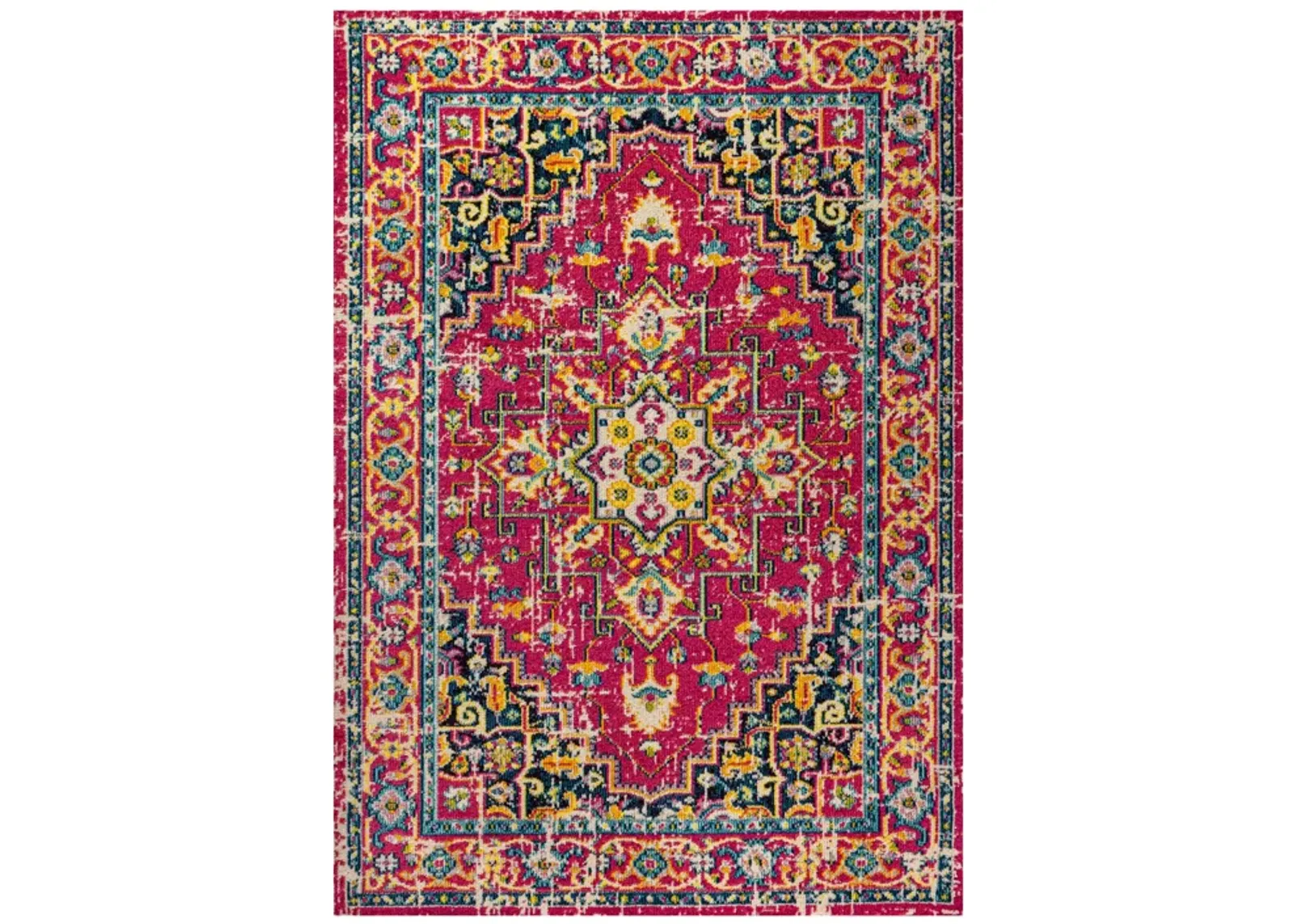 Brooklyn Geometric Medallion Area Rug