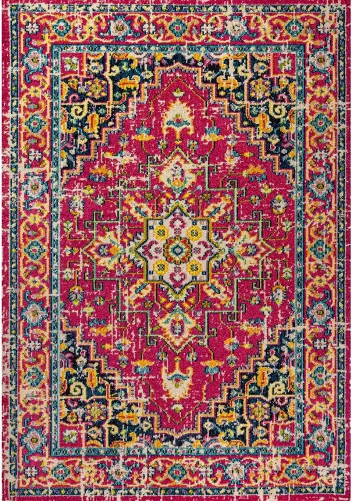 Brooklyn Geometric Medallion Area Rug