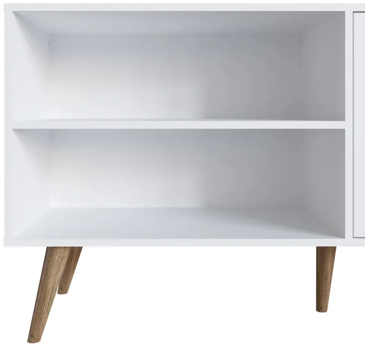 Amber White TV Stand