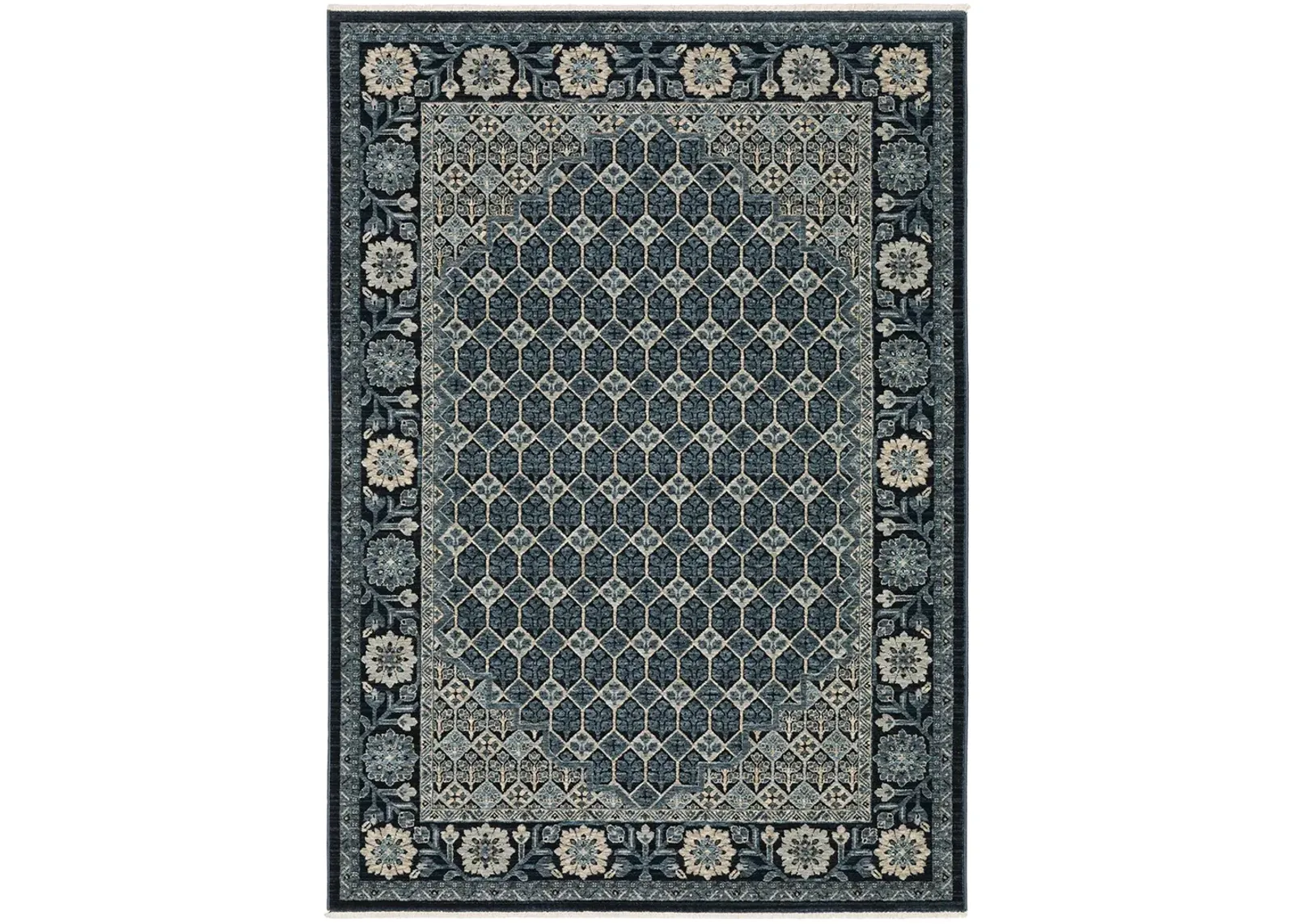 Capella 3'3" x 5' Blue Rug