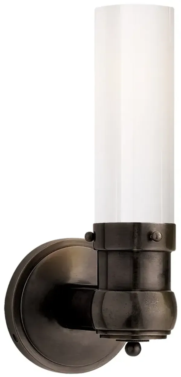 Graydon Single Bath Light in Bronze