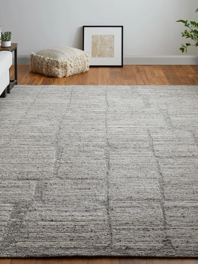 Navaro 8912F 8'6" x 11'6" Gray/Ivory/Taupe Rug