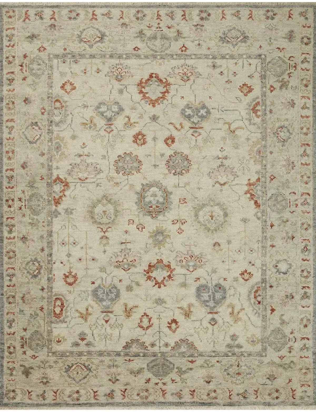 Helena HEL08 Beige/Rust 9'6" x 13'6" Rug