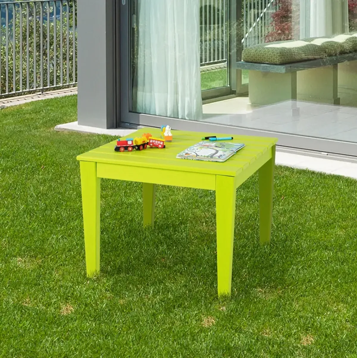 25.5 Inch Square Kids Activity Play Table