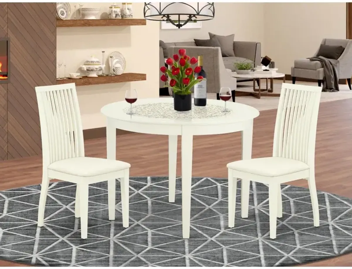 Dining Room Set Linen White