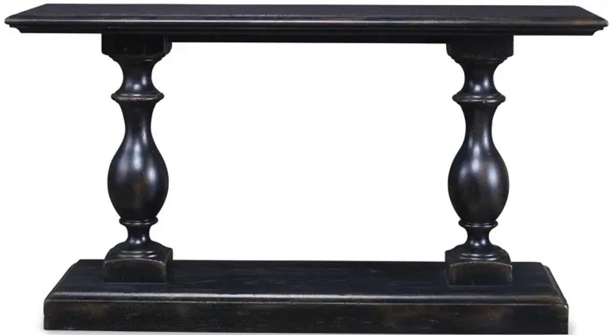 Grand Oak Console Table