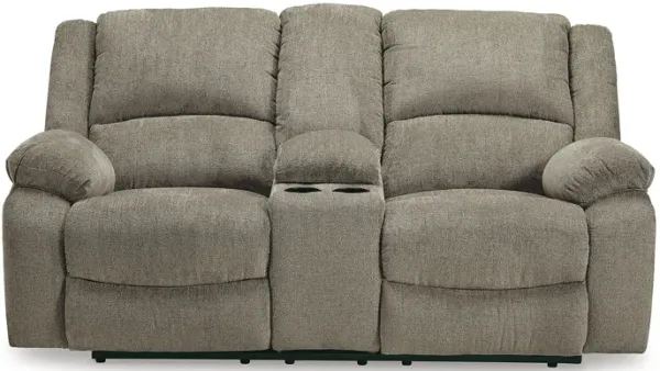 Draycoll Reclining Loveseat W/Console