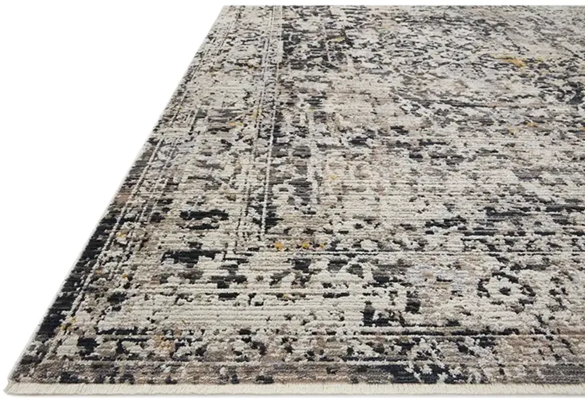 Leigh Charcoal/Taupe 9'6" x 13' Rug