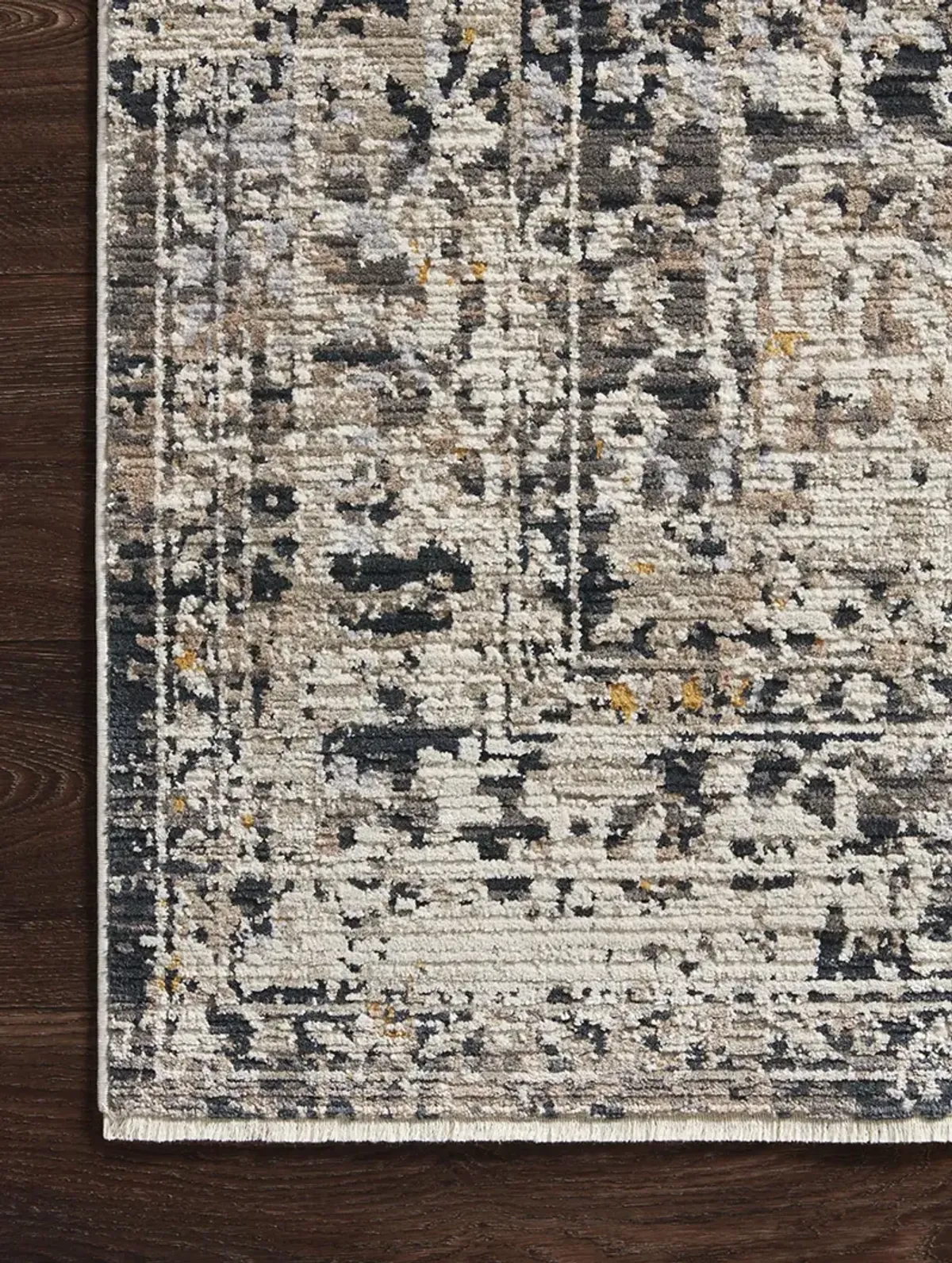 Leigh Charcoal/Taupe 9'6" x 13' Rug