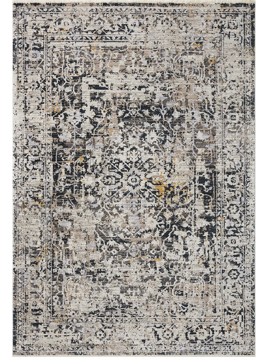 Leigh Charcoal/Taupe 9'6" x 13' Rug