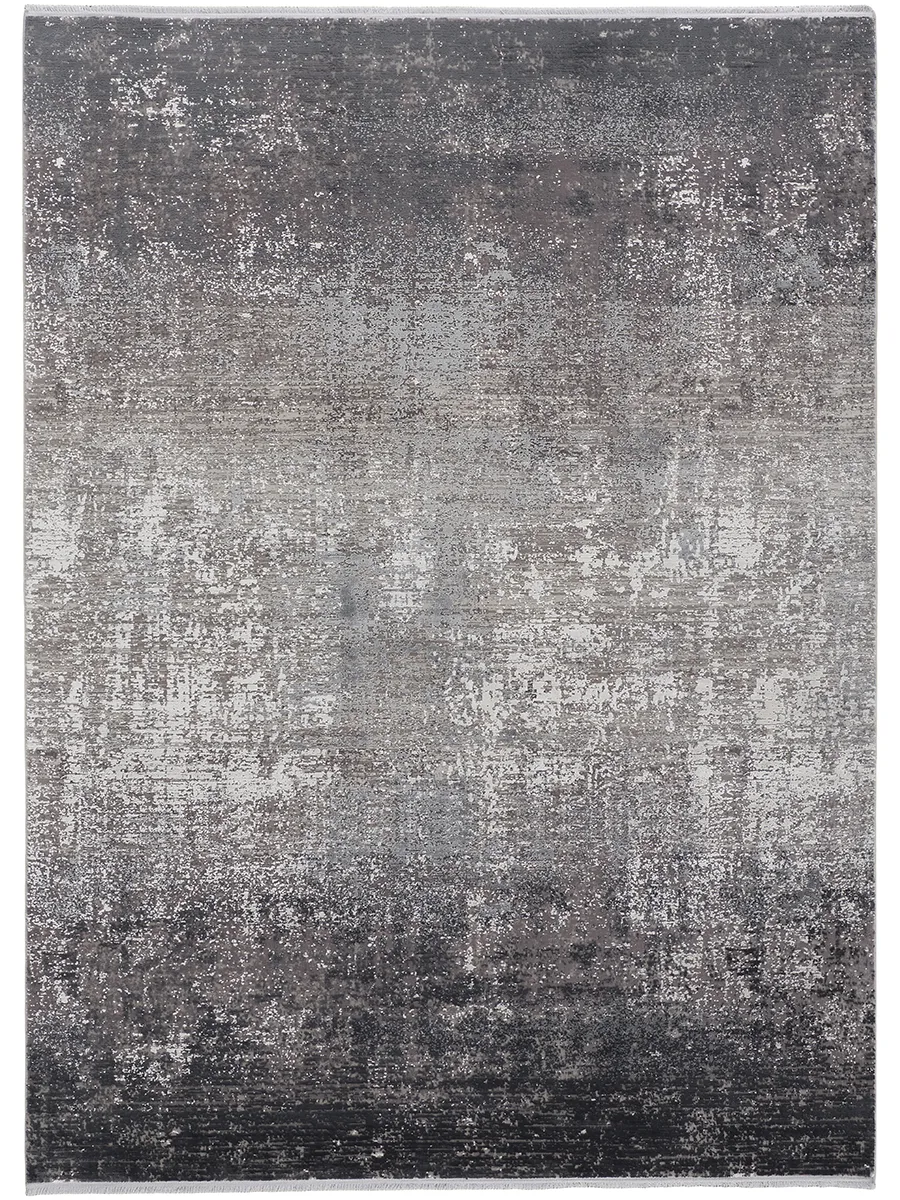 Cadiz 39FWF Gray/Black/Silver 4'10" x 7'10" Rug