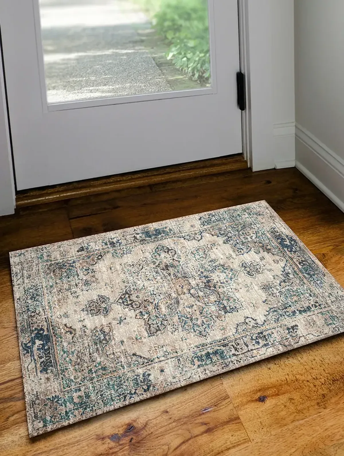 Jericho JC6 Linen 2' x 3' Rug