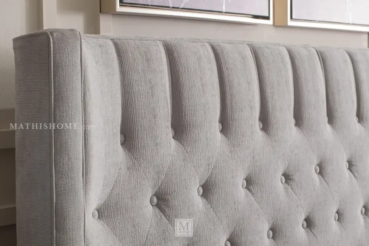 Carly Upholstered King Storage Bed