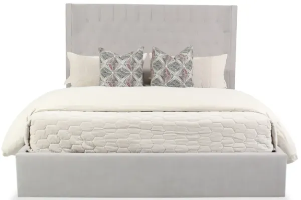 Carly Upholstered King Storage Bed