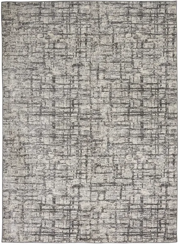 CK950 Rush CK952 Ivory/Gray 4' x 6' Rug