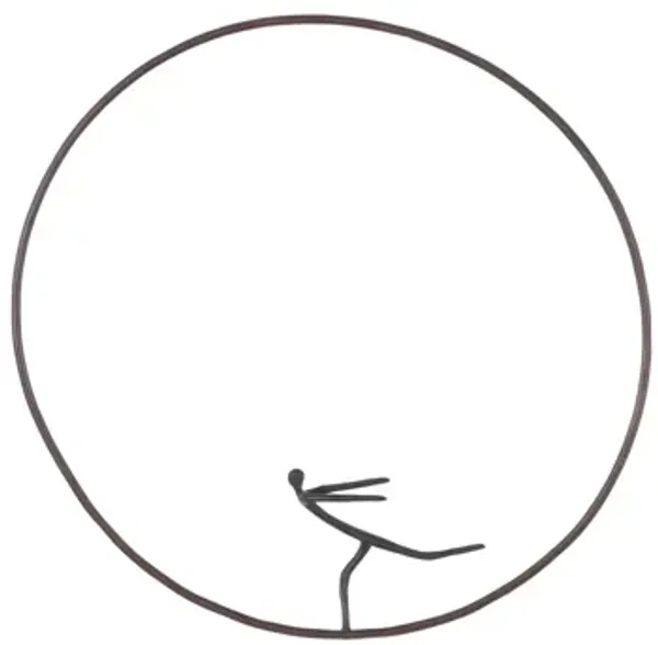 Olympic Figure in Iron Ring Style E