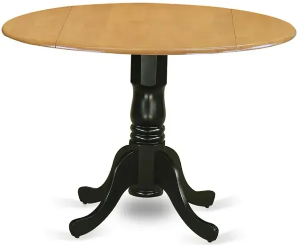 Dining Table Oak & Black