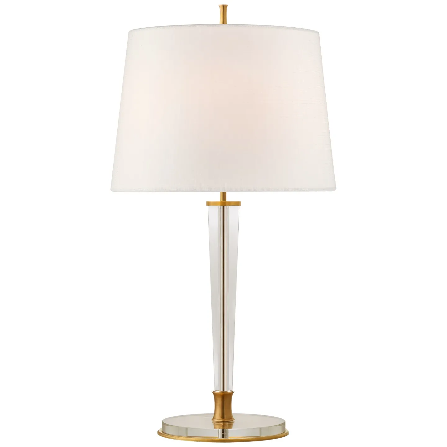 Lyra Large Table Lamp in Hand-Rubbed Antique Brass