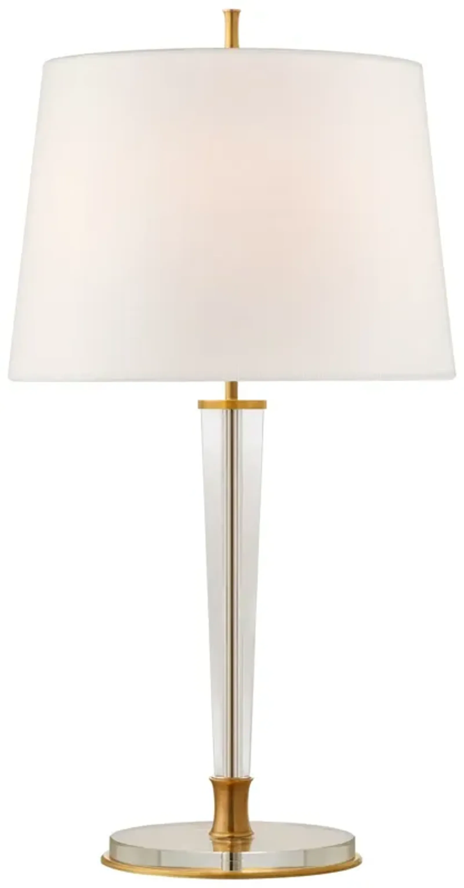 Lyra Large Table Lamp in Hand-Rubbed Antique Brass