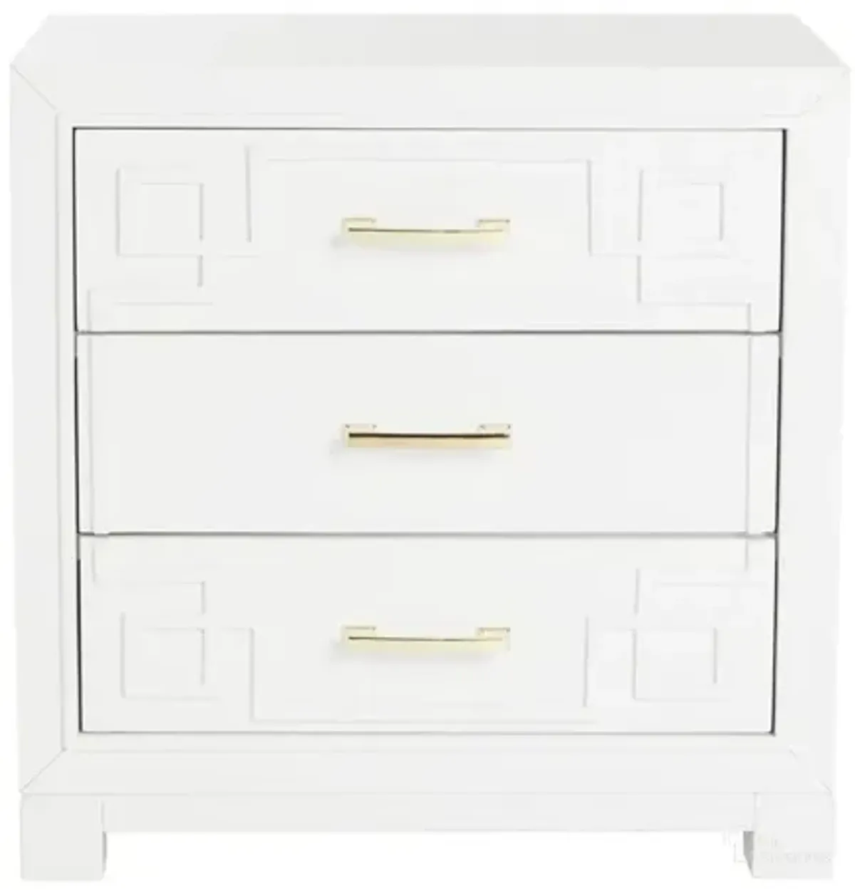 Belen Kox The Manhattan Greek Key Nightstand, Belen Kox