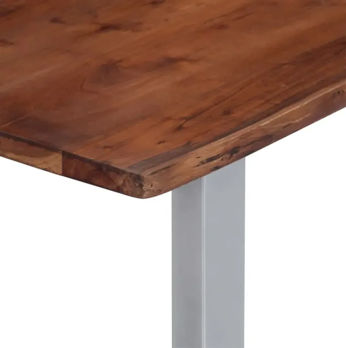 vidaXL Coffee Table with Live Edges 45.3"x23.6"x15.7"