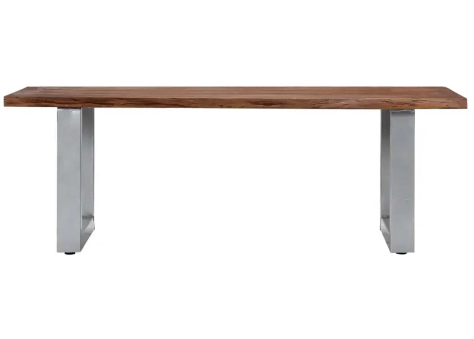 vidaXL Coffee Table with Live Edges 45.3"x23.6"x15.7"