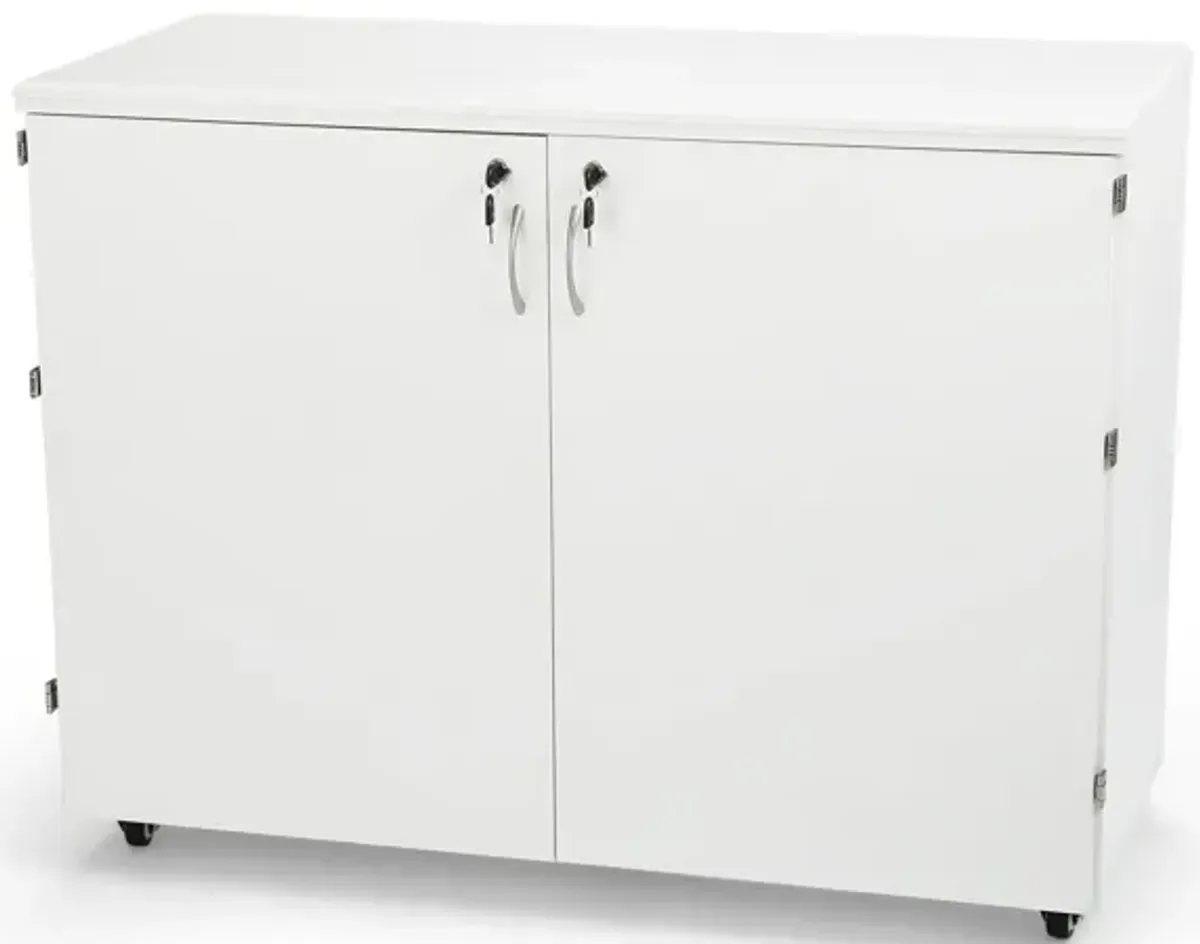 Dingo Storage Cabinet & Cutting Table Ash White