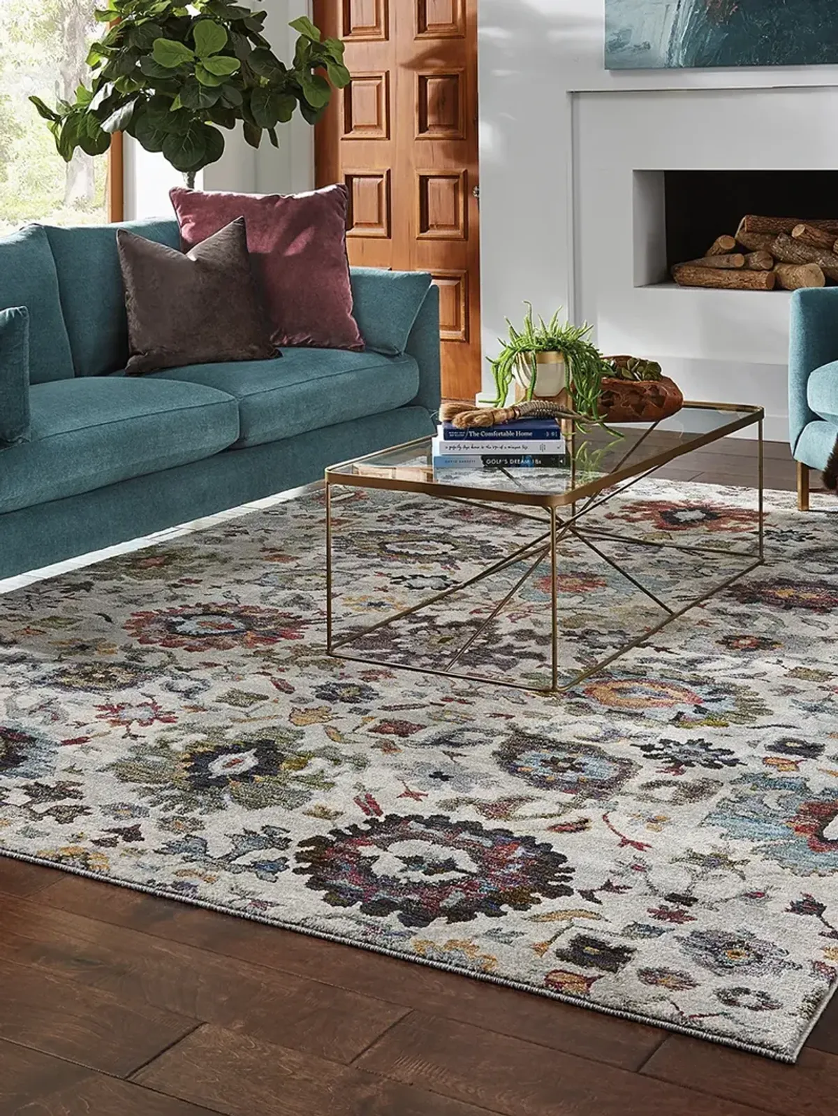 Andorra 8'6" x 11'7" Stone Rug