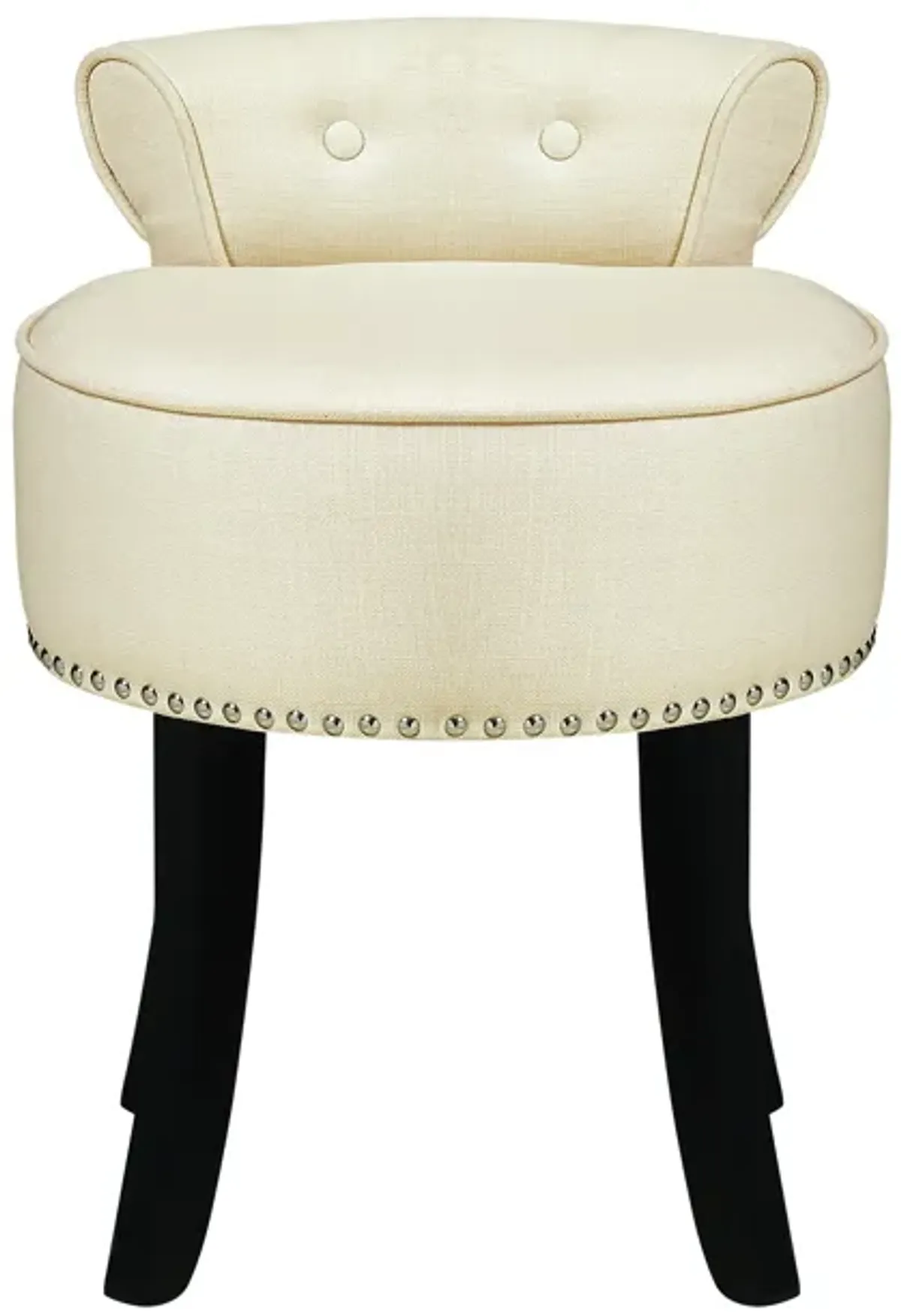 Inspired Home Delia Vanity Stool