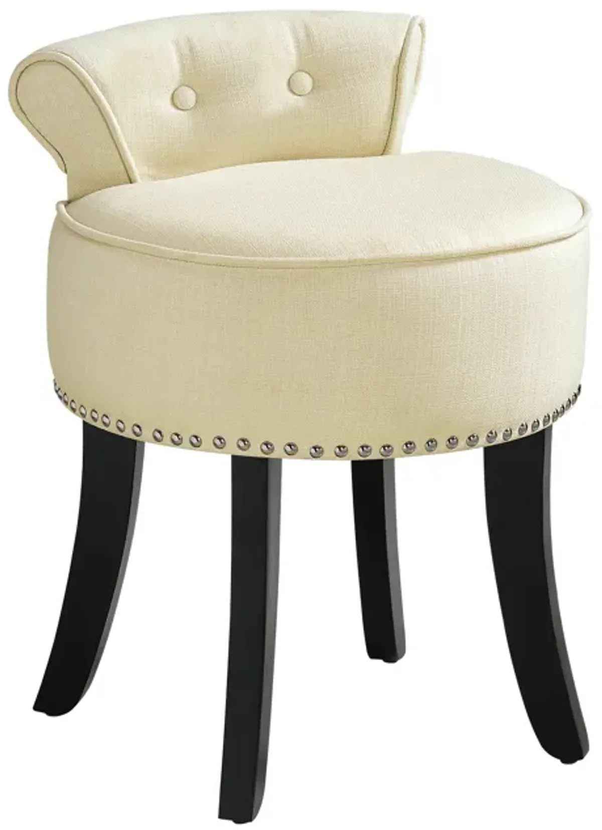 Inspired Home Delia Vanity Stool