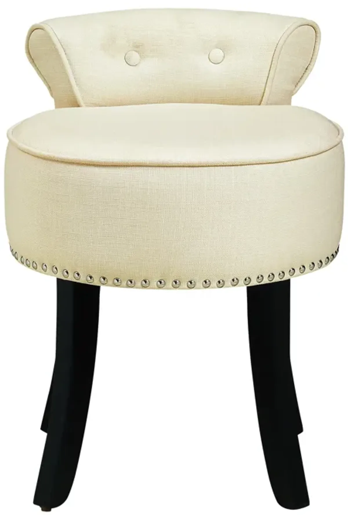 Inspired Home Delia Vanity Stool