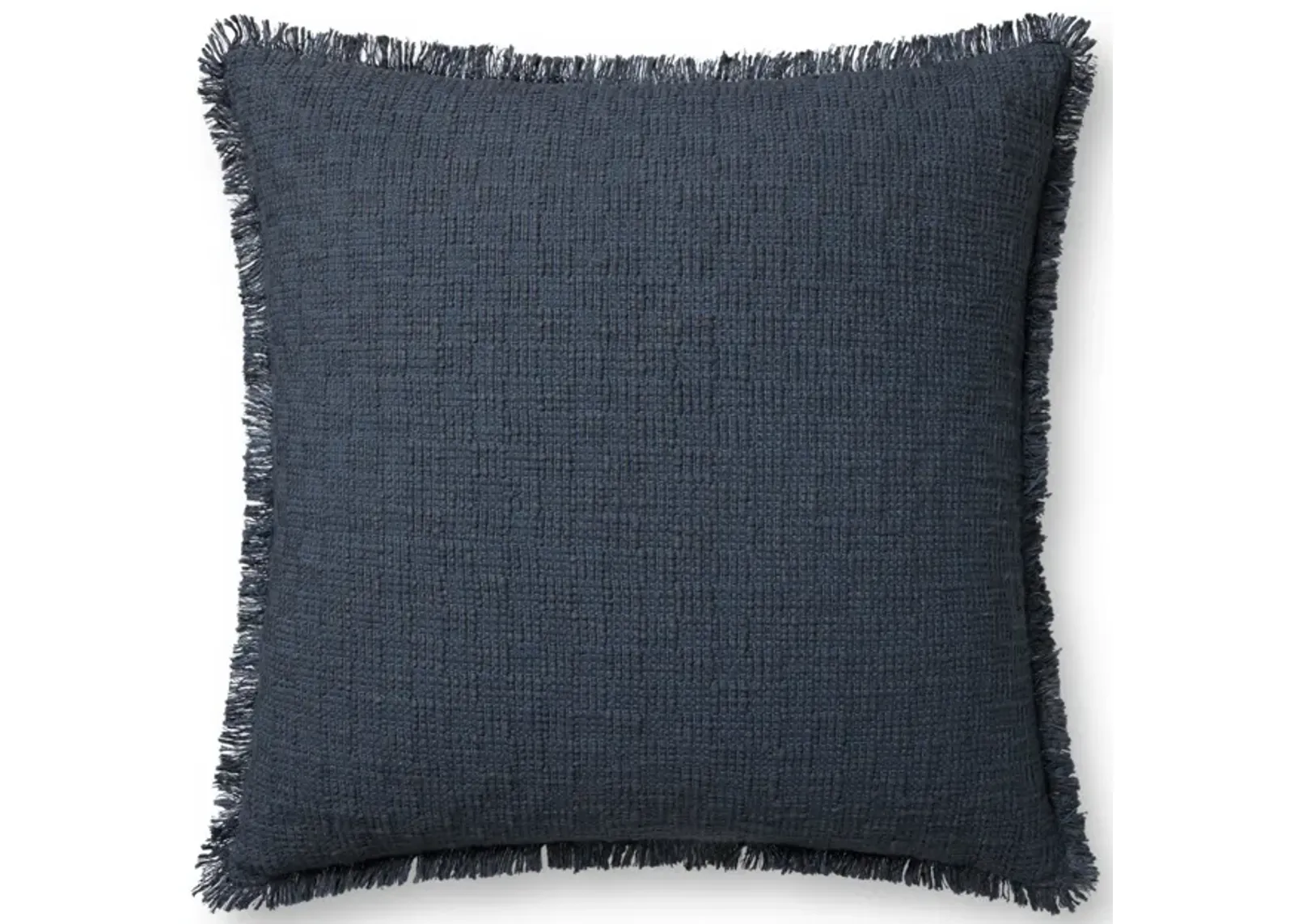 Meadowlark PAL0036 Midnight 22''x22'' Polyester Pillow by Amber Lewis x Loloi