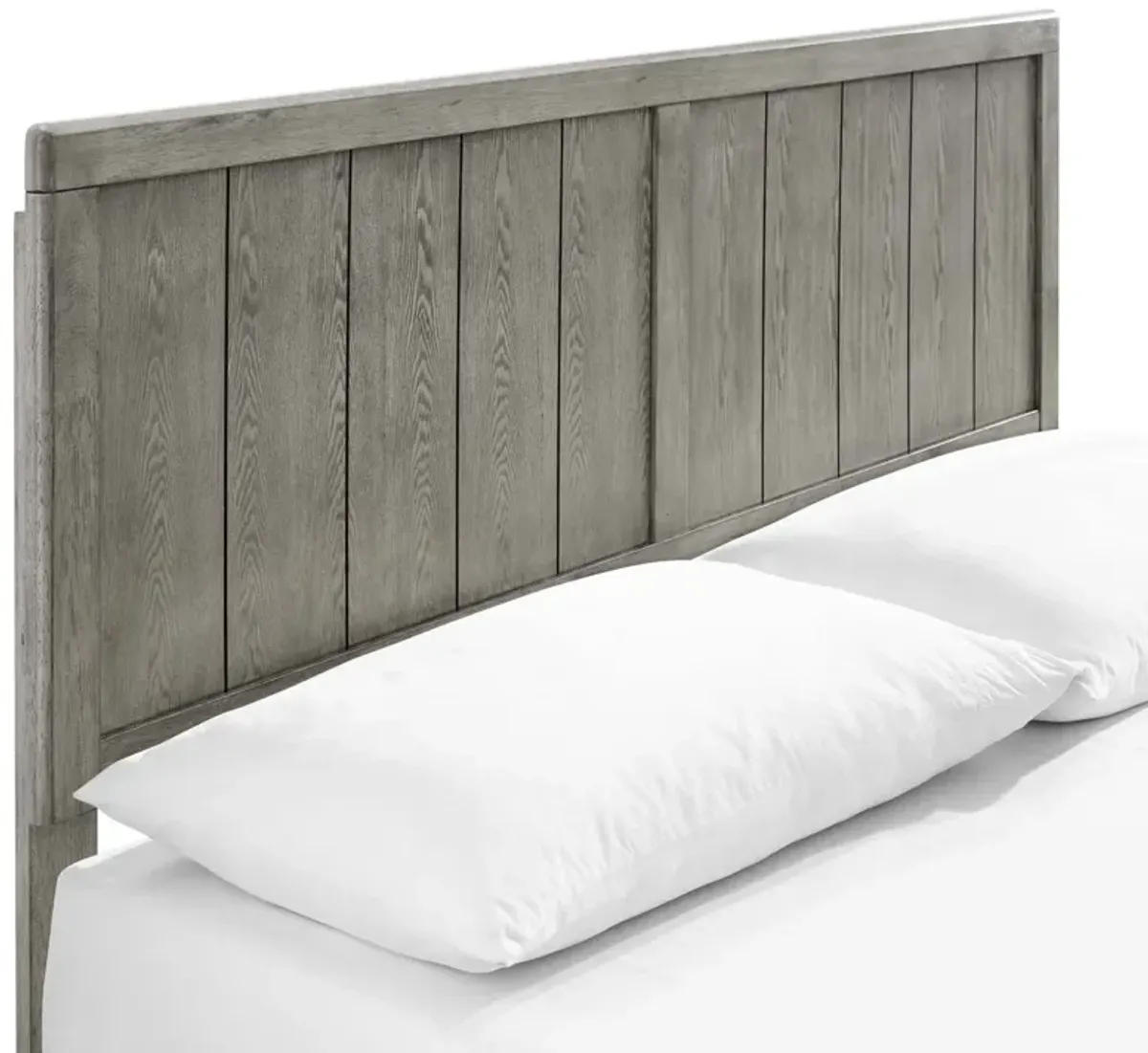 Modway - Alana Queen Wood Platform Bed with Angular Frame