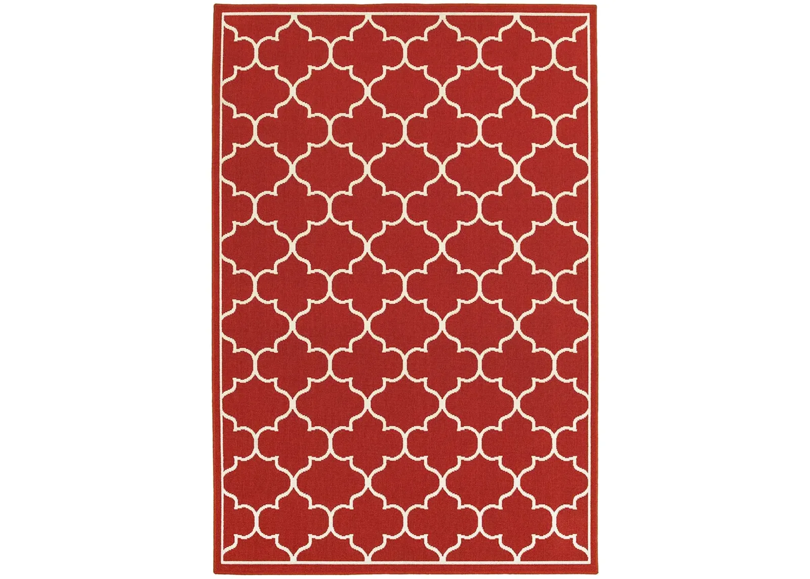 Meridian 7'10" Red Rug